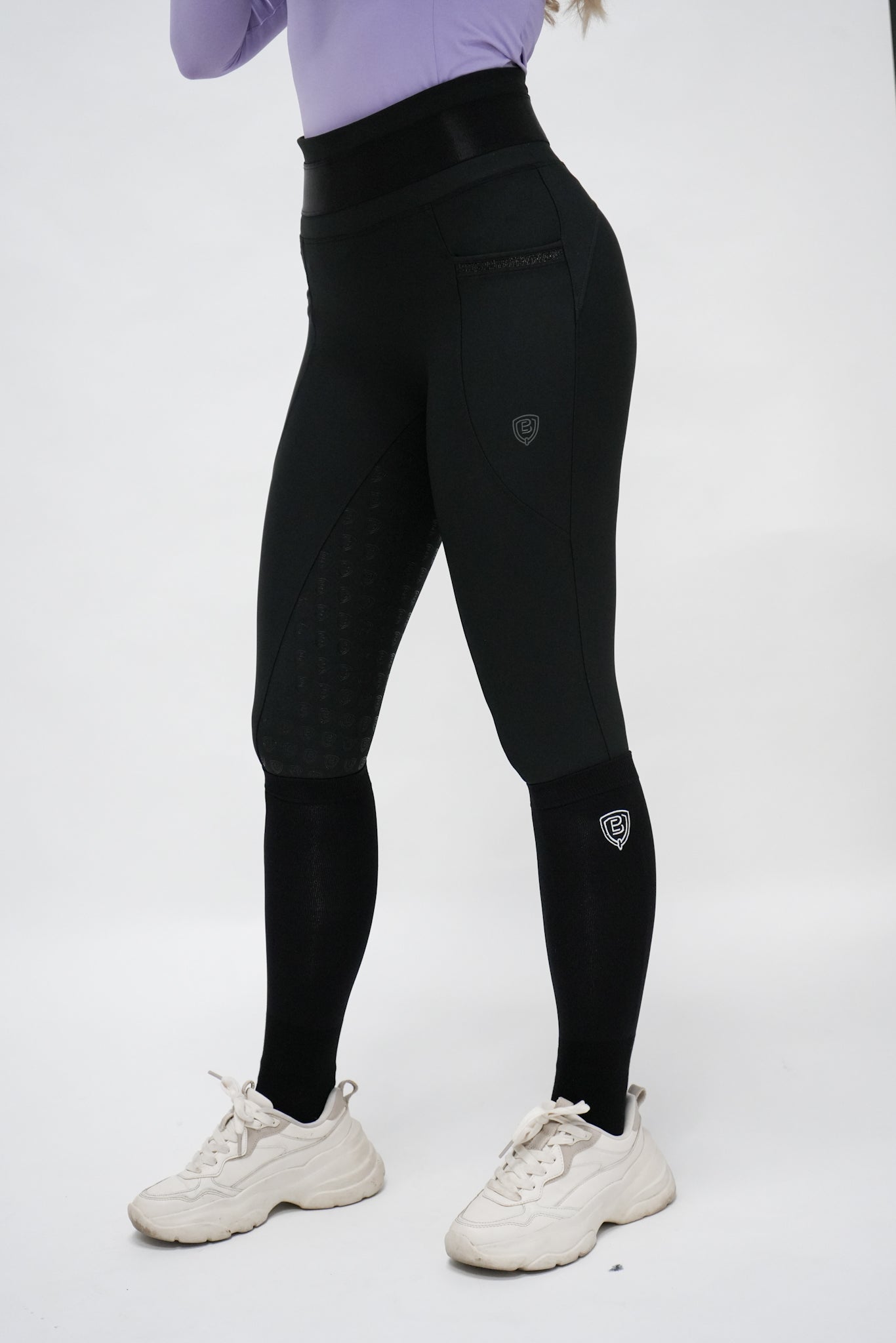Reitleggings "heart shaped"