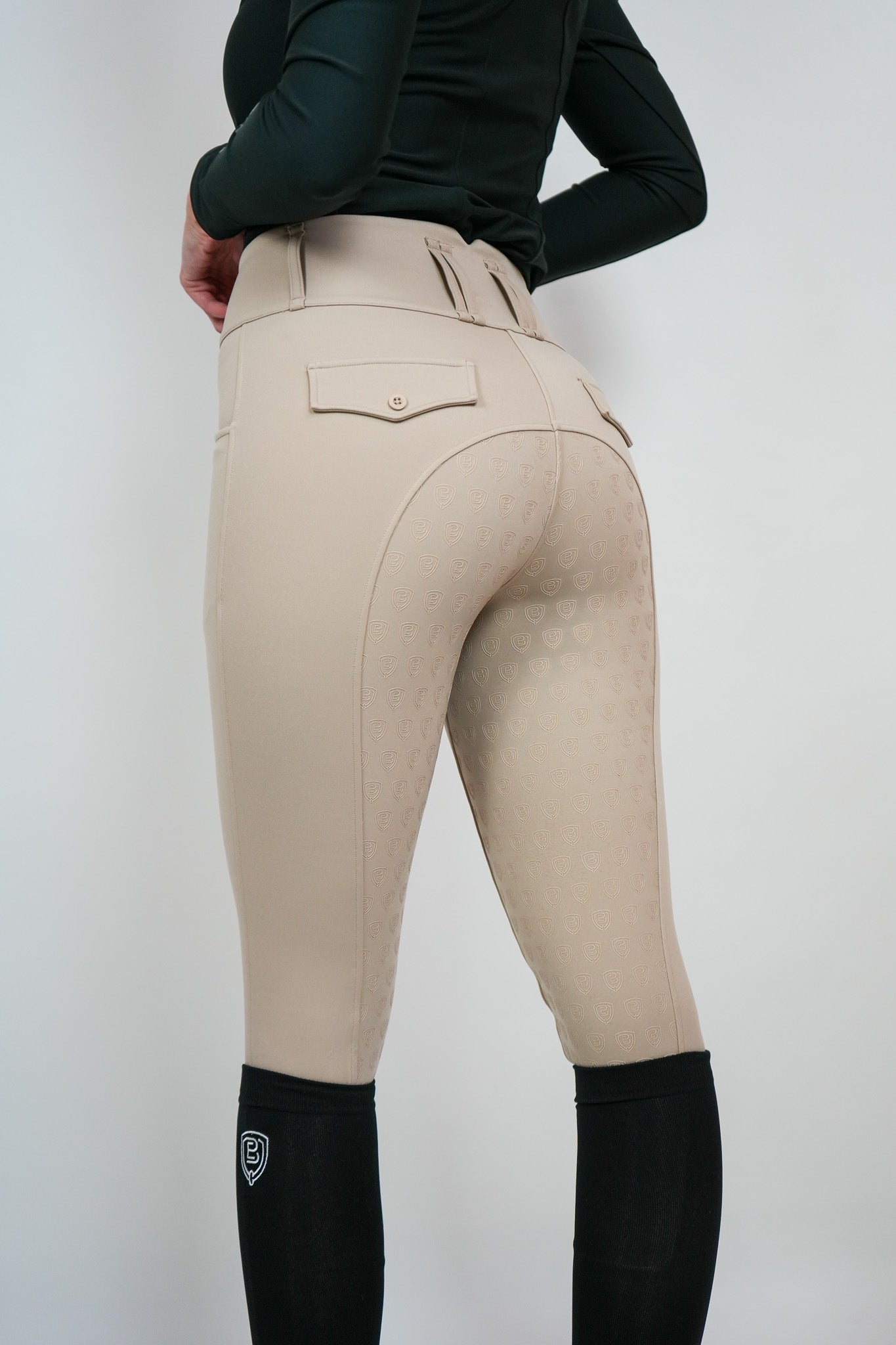 Reithose Compression "Zoé" Beige